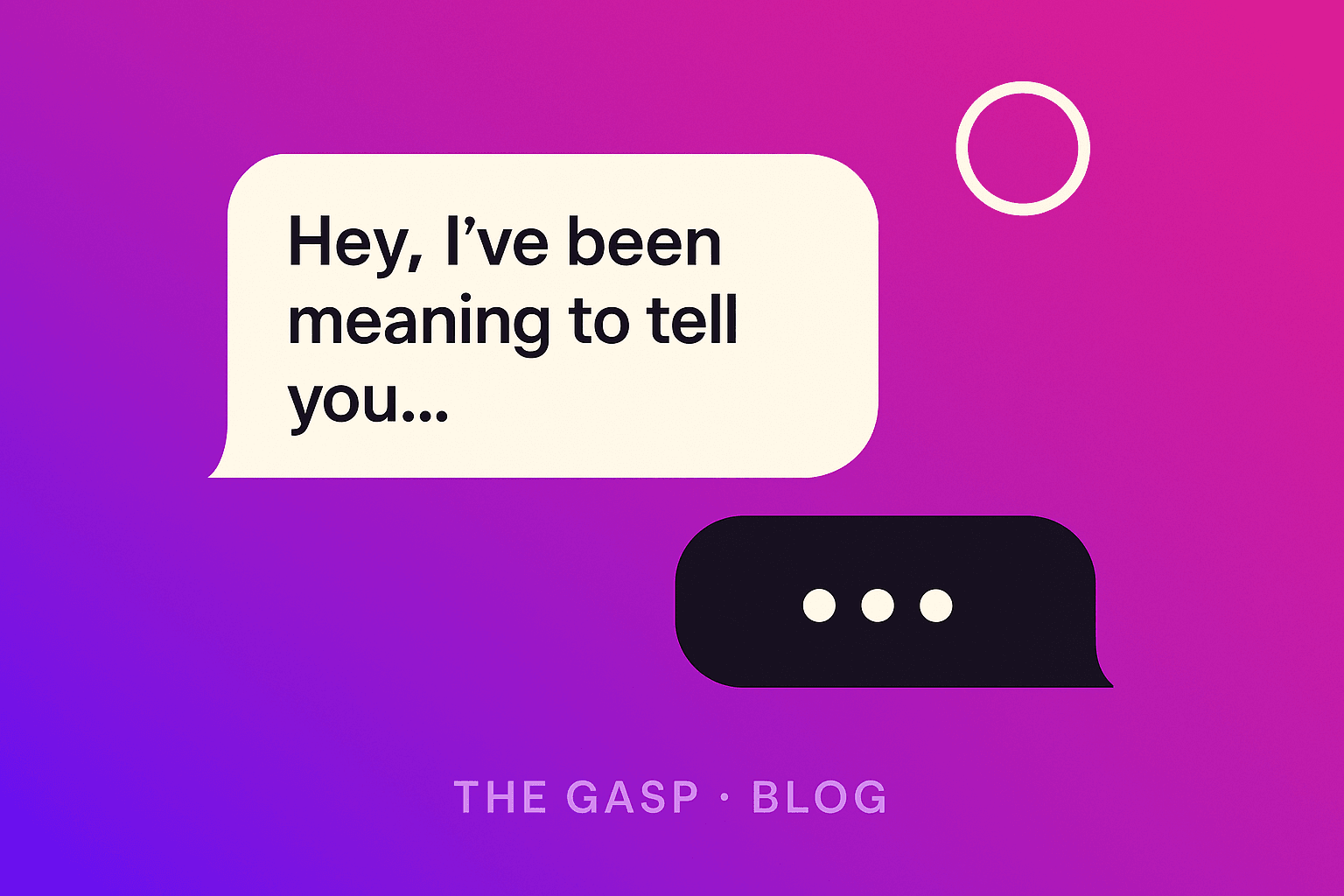 Cover image for Ghosting Patterns: The Incomplete Conversations That Reveal More Than Silence