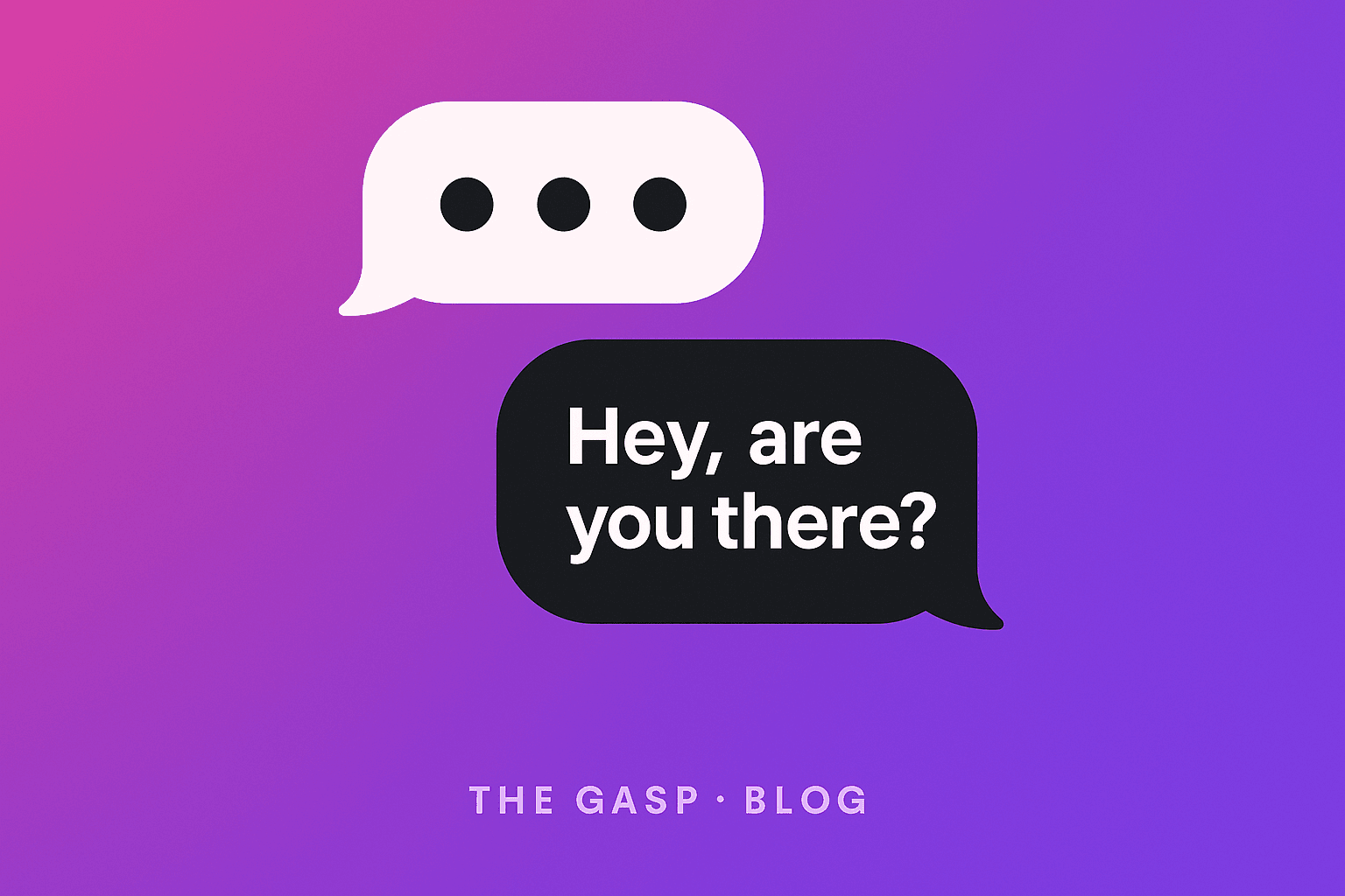 Cover image for The Typing Indicator Tension: What the Ellipsis Bubble Can Tell You About Conversational Anxiety and Anticipation
